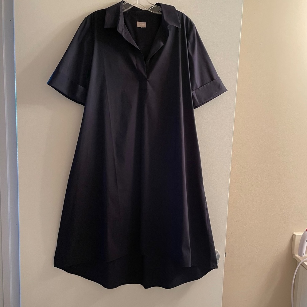 Chico's Black High Low Dress